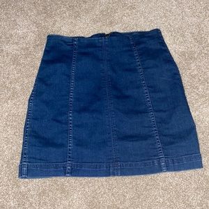 Free People Denim Skirt